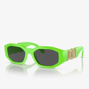 Versace Medusa Biggie Green Sunglasses